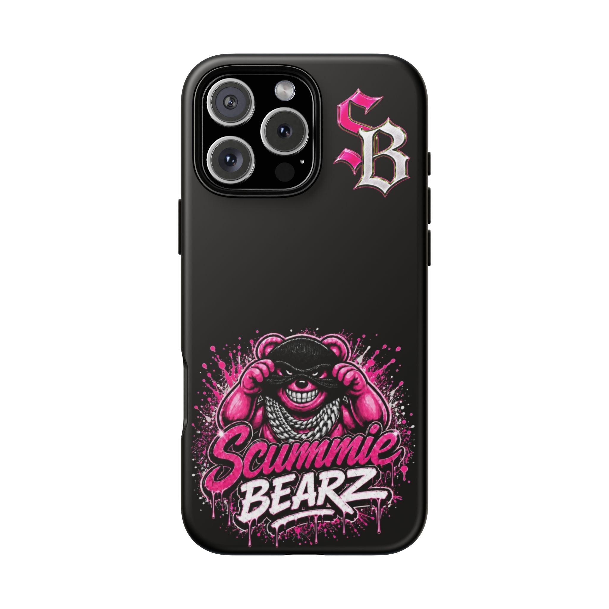 SCUMMIEBEARZ 🩷Pink Logo🩷Tough Cases