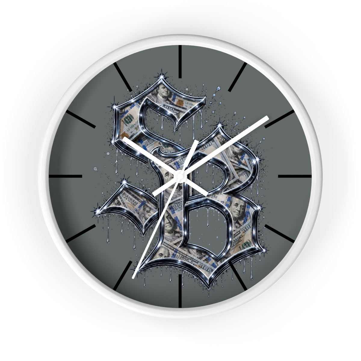 Wall Clock-MONEY SB LOGO-SCUMMIEBEARZ™️
