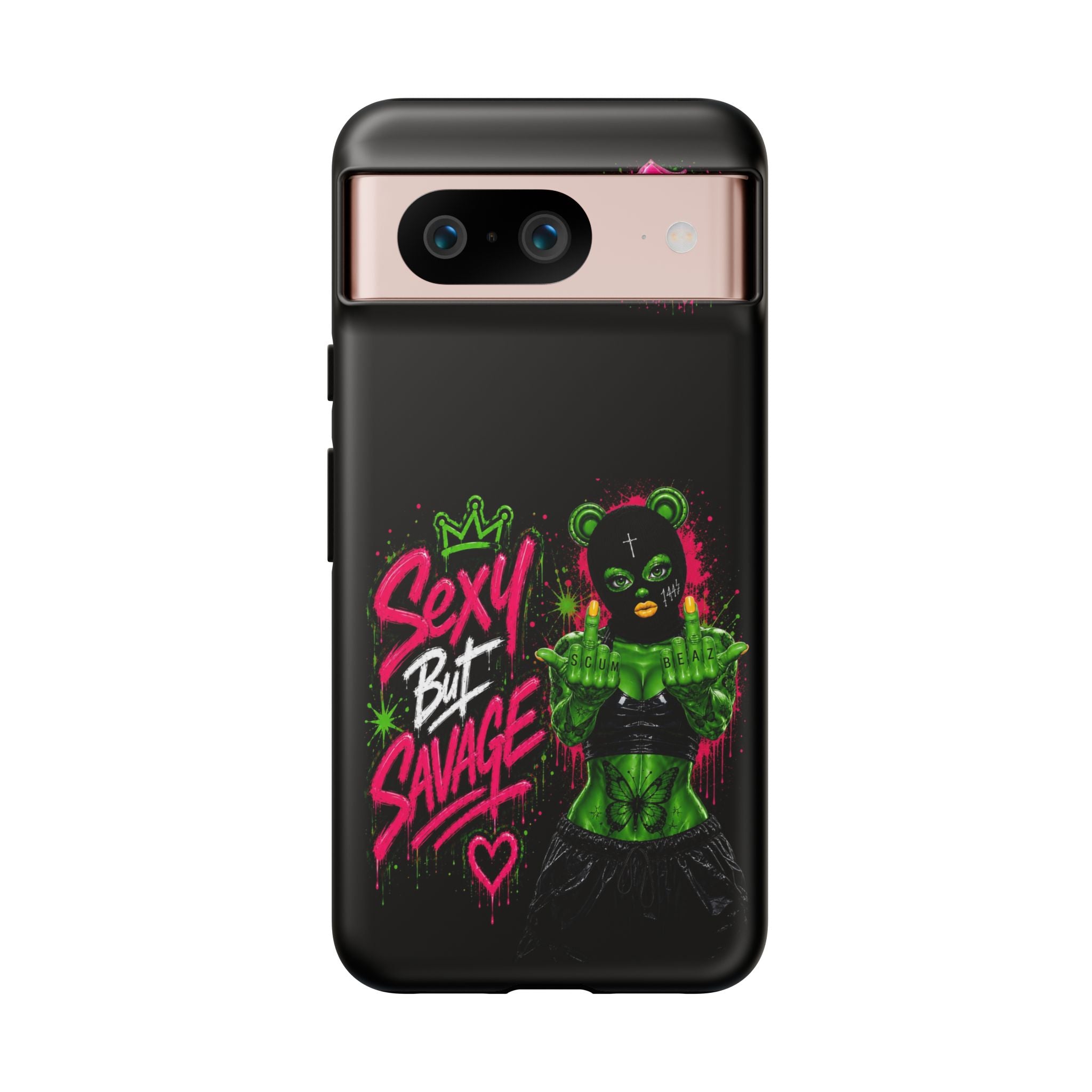 SCUMMIEBEARZ Sexy But Savage Green Remix Tough Cases