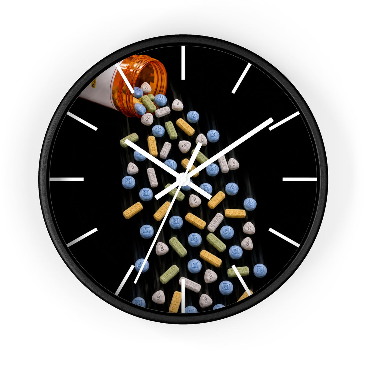Wall clock- GET YOUR MIND RIGHT-SCUMMIEBEARZ™️
