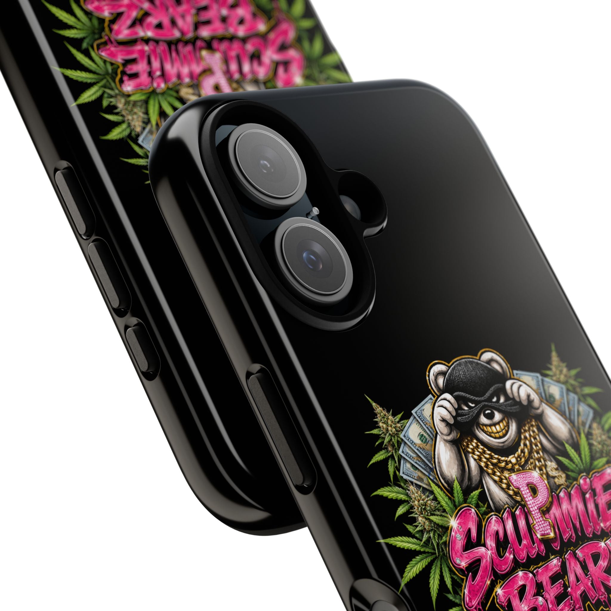 SCUMMIEBEARZ P.M.W. (P***y Money Weed) Logo Tough Cases