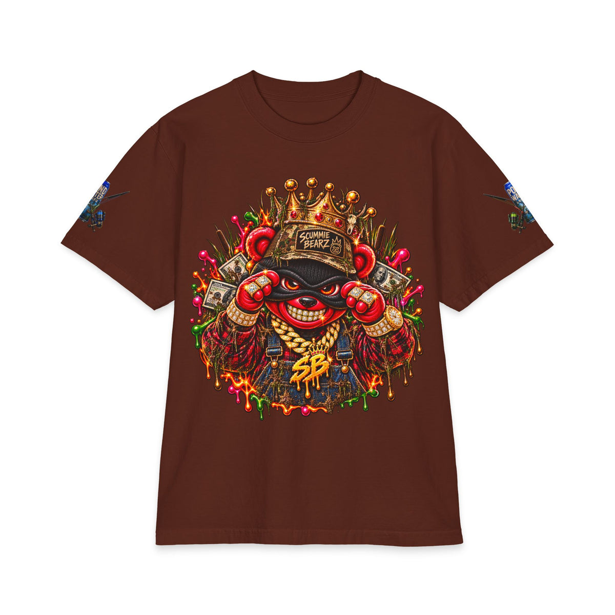 Unisex Max Heavyweight Short Sleeve-REBEL FORD-SCUMMIEBEARZ™️