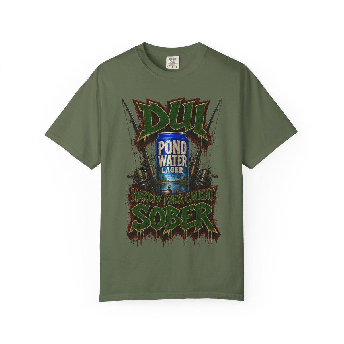 Unisex Garment-Dyed T-shirt-HILLBILLY COLLECTION -SCUMMIEBEARZ™