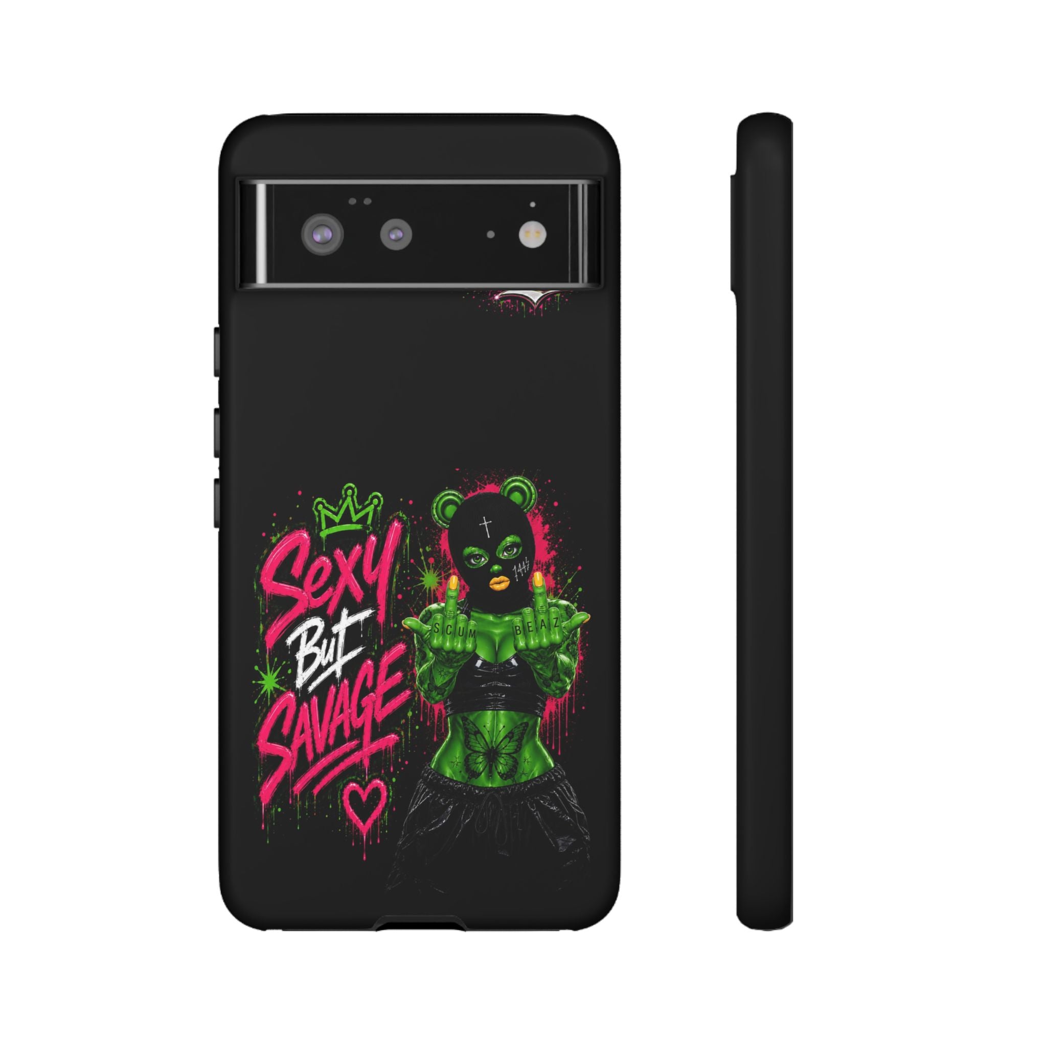 SCUMMIEBEARZ Sexy But Savage Green Remix Tough Cases