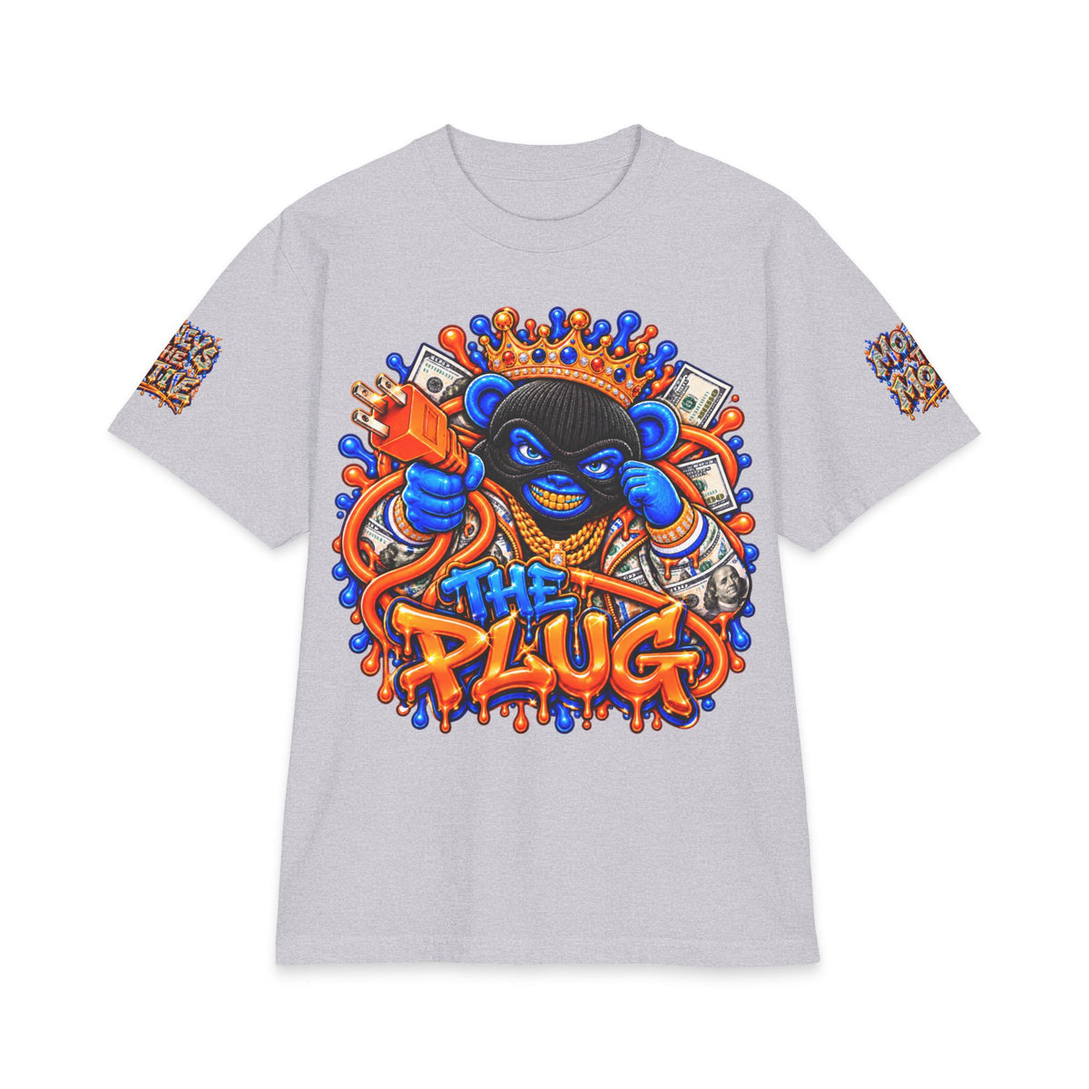 Unisex Max Heavyweight Short Sleeve-THE PLUG!!!-Scummiebearz™️