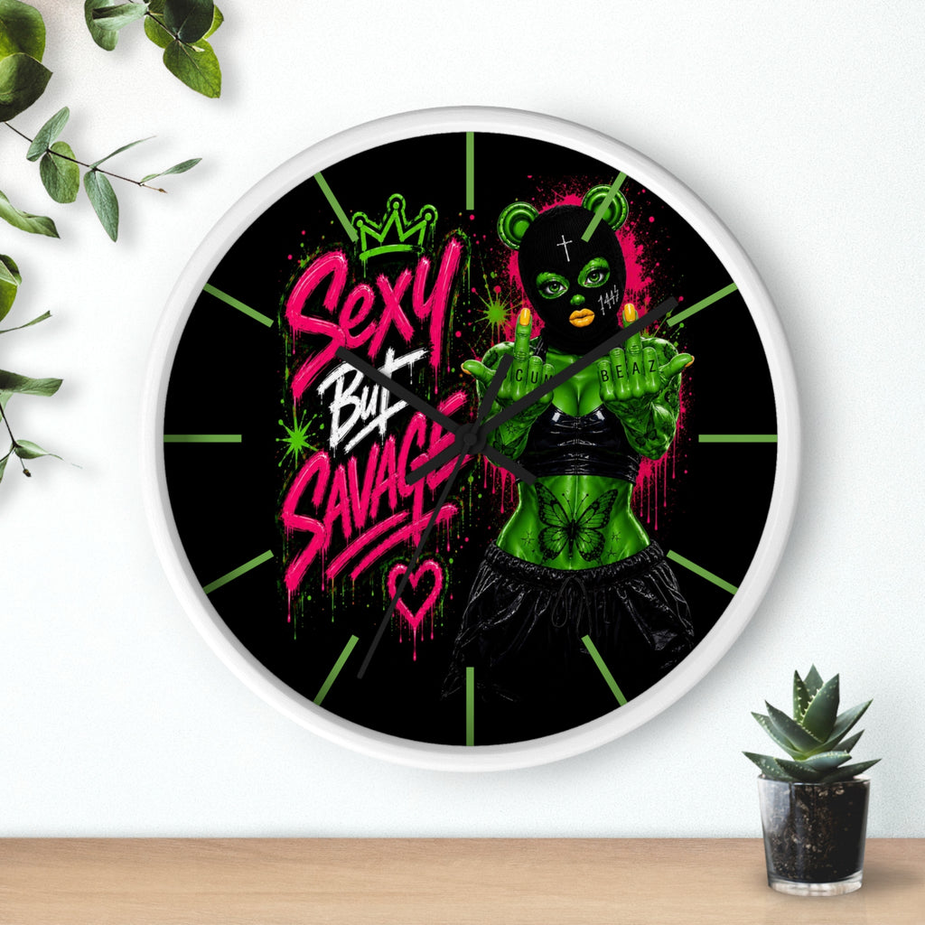 Wall Clock-Sexy But Savage Green Remix-SCUMMIEBEARZ™️