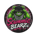 SCUMMIEBEARZ 💚Green/Pink 🩷Logo Round Rug