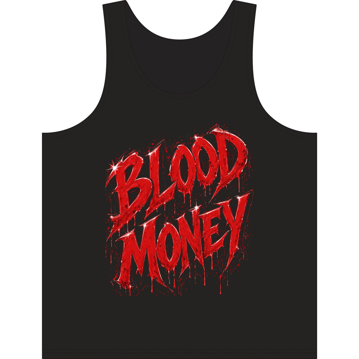 Unisex Triblend Tank-BLOOD MONEY-SCUMMIEBEARZ™️
