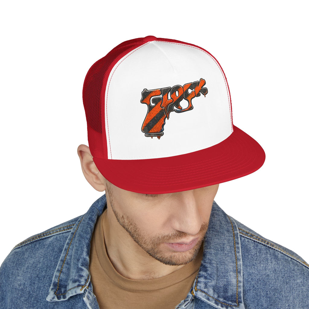 5 Panel Trucker Cap-locked up GLOCK-SCUMMIEBEARZ™️