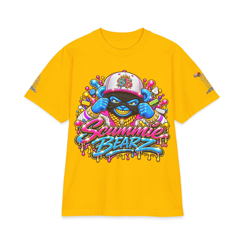 Get Your Mind Right — Multicolor Remix | SCUMMIEBEARZ™ Shaka Wear Heavyweight Tee