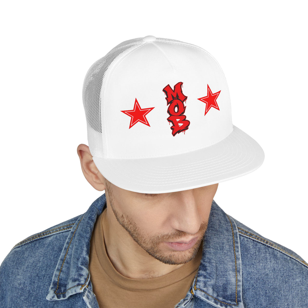 5 Panel Trucker Cap-MOB-SCUMMIEBEARZ™️