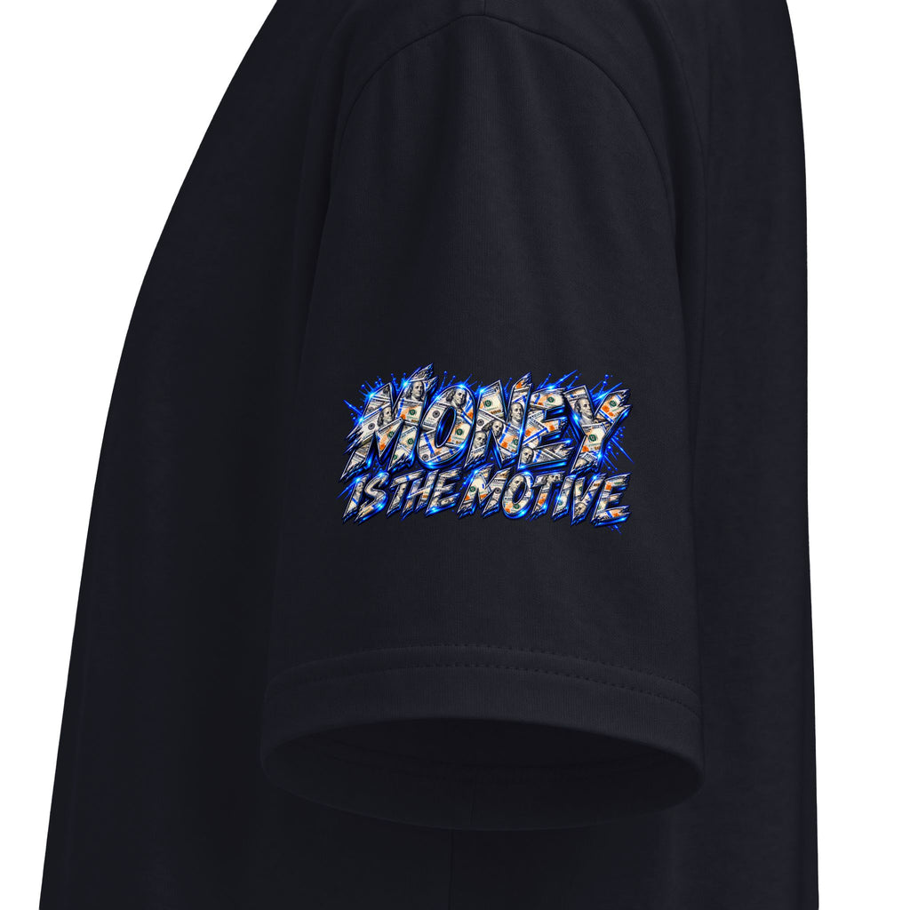 Money Is The Motive Gold Pendant | SCUMMIEBEARZ™ Shaka Wear Heavyweight Tee