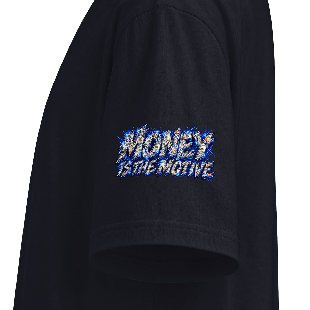 Money Is The Motive Gold Pendant | SCUMMIEBEARZ™ Shaka Wear Heavyweight Tee