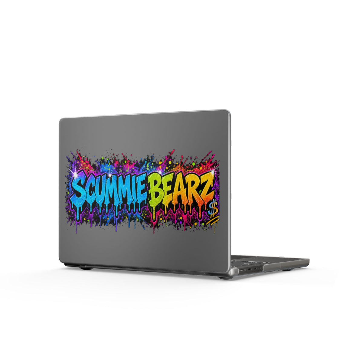 Matte MacBook Cases-RAINBOW LOGO-SCUMMIEBEARZ™