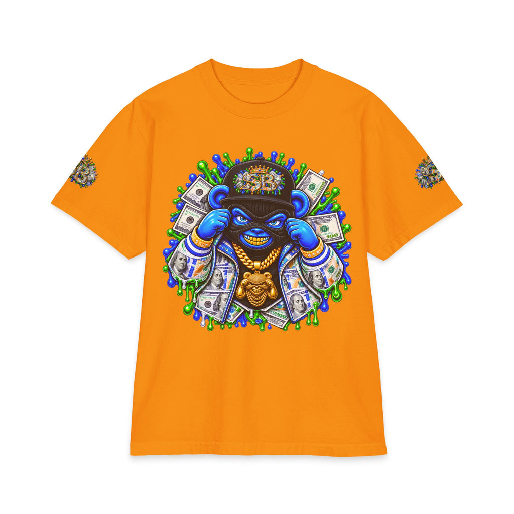Money Hungry — Alternate Layout | SCUMMIEBEARZ™ Shaka Wear Heavyweight Tee