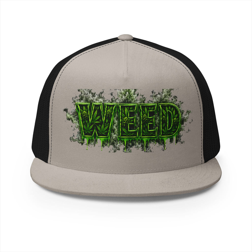 5 Panel Trucker CAP-WEED -SCUMMIEBEARZ™
