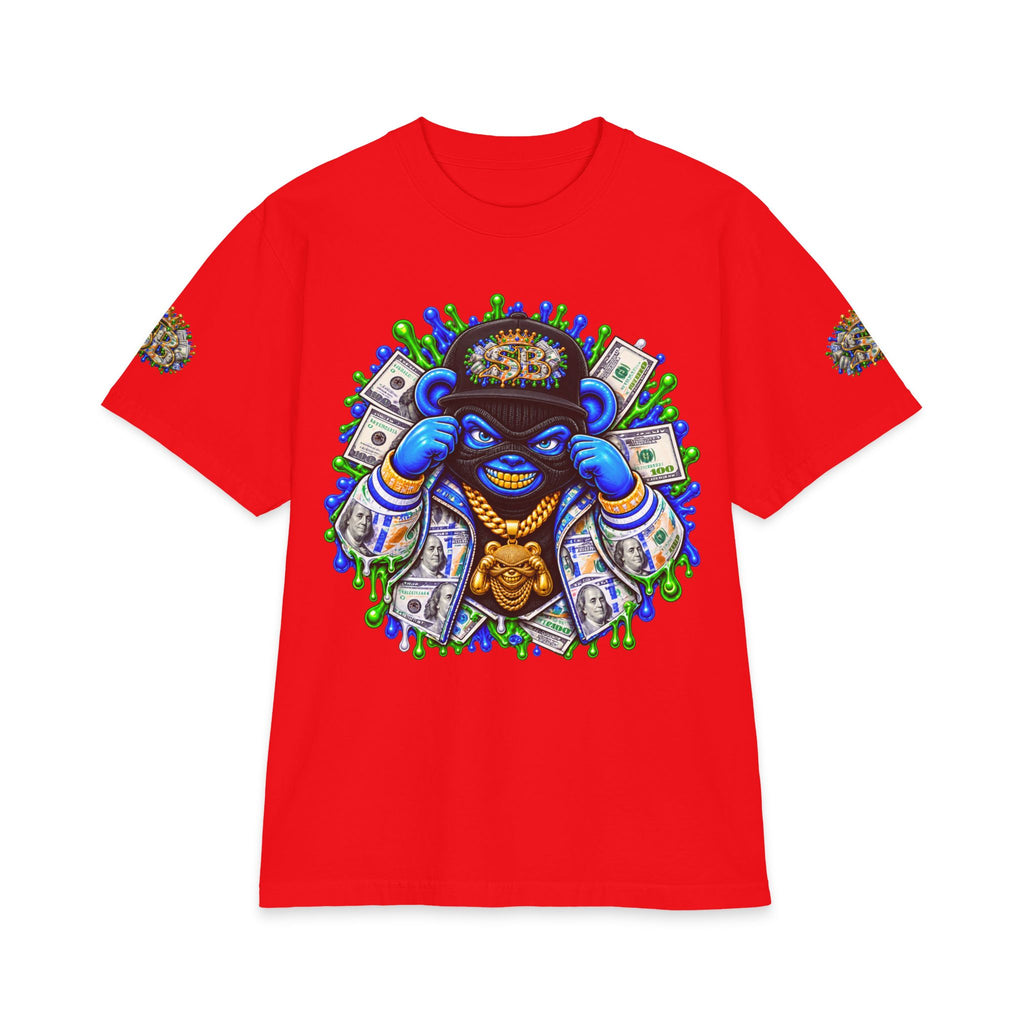 Money Hungry — Alternate Layout | SCUMMIEBEARZ™ Shaka Wear Heavyweight Tee