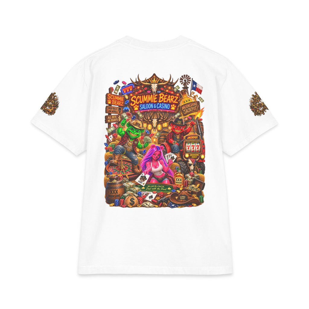 Saloon And Casino | SCUMMIEBEARZ™ Shaka Wear Heavyweight Tee