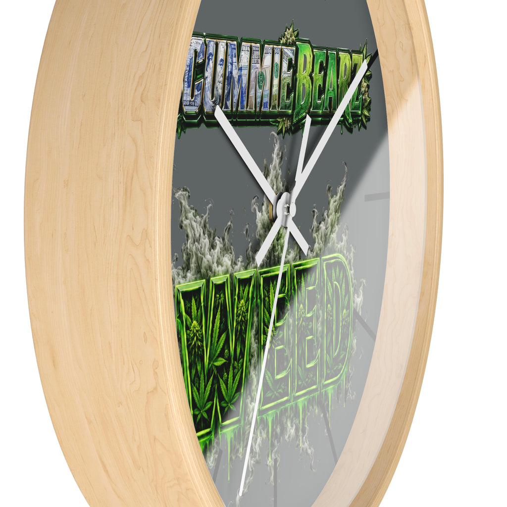 Wall Clock-Weed-SCUMMIEBEARZ™️