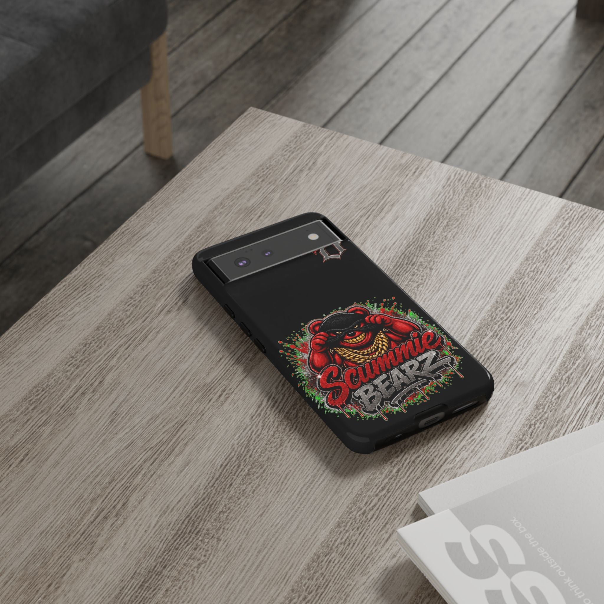 SCUMMIEBEARZ ♦️RED LOGO♦️ Tough Cases