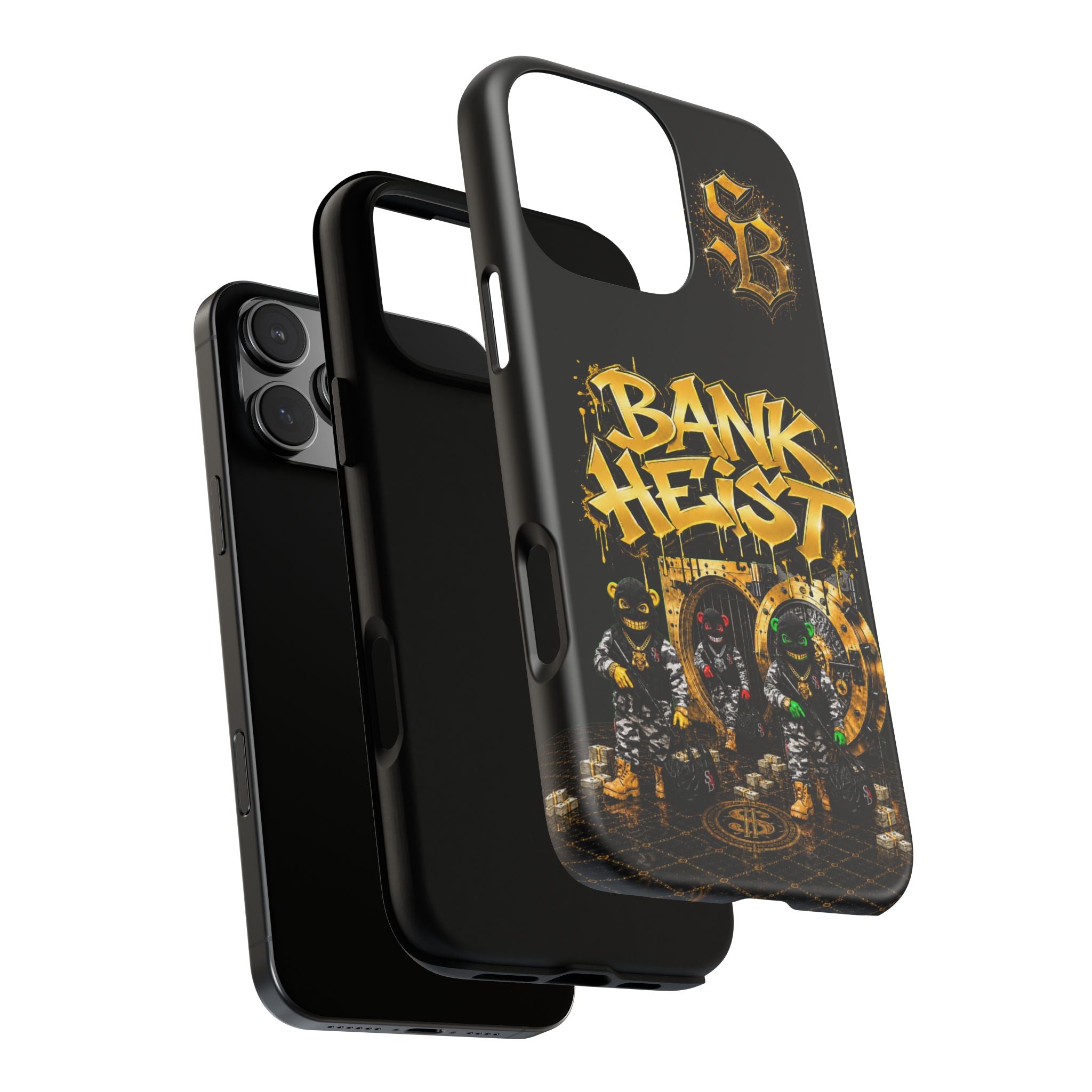 SCUMMIEBEARZ Bank Heist Tough Cases