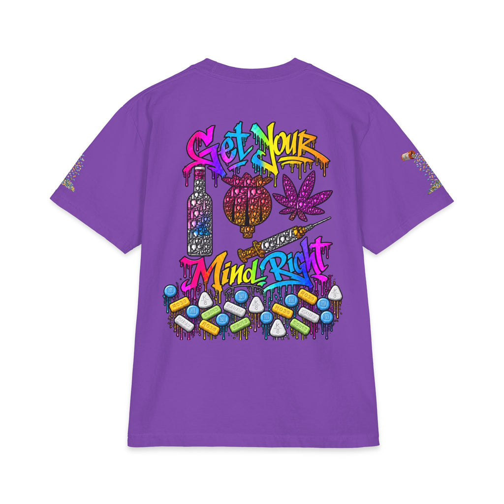 Get Your Mind Right — Multicolor Remix | SCUMMIEBEARZ™ Shaka Wear Heavyweight Tee