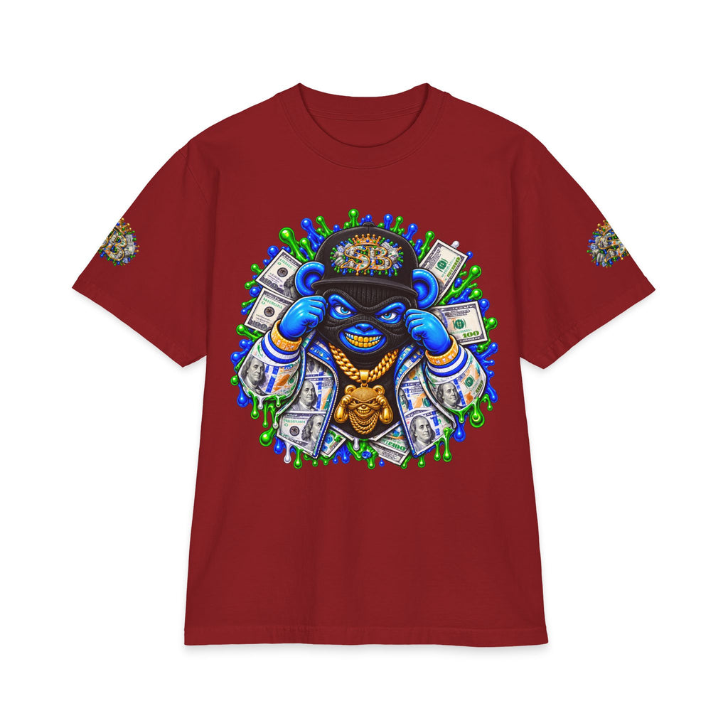 Money Hungry — Alternate Layout | SCUMMIEBEARZ™ Shaka Wear Heavyweight Tee