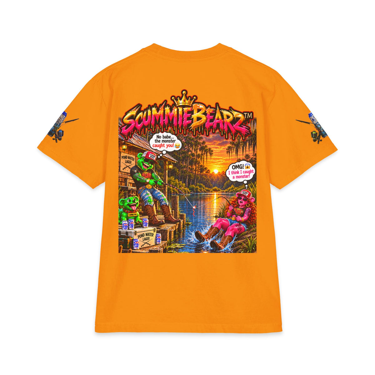 No Babe The Monster Got You | SCUMMIEBEARZ™ Shaka Wear Heavyweight Tee
