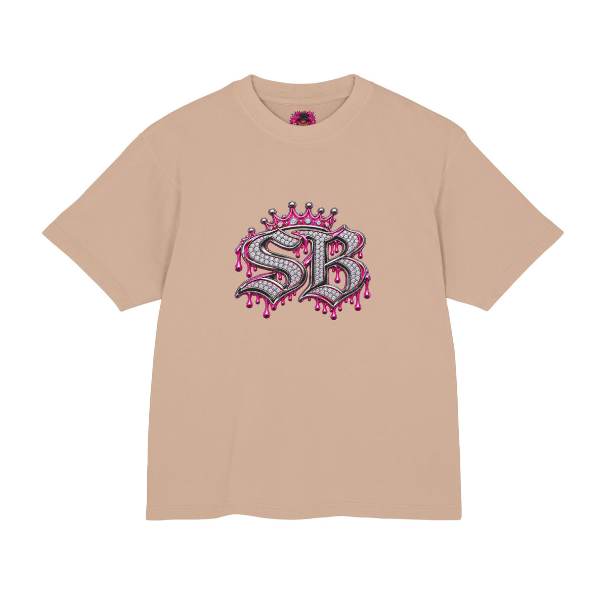 Unisex Urban Heavy Tee-💗🔫 PINK GLOCK — PRETTY WITH PRESSURE™ 🔫💗-SCUMMIEBEARZ™️
