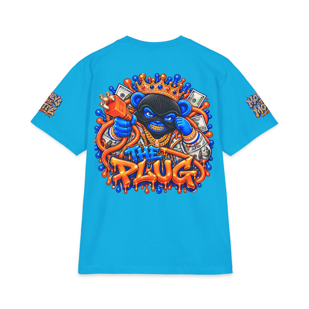 Unisex Max Heavyweight Short Sleeve-THE PLUG REMIX-SCUMMIEBEARZ™️