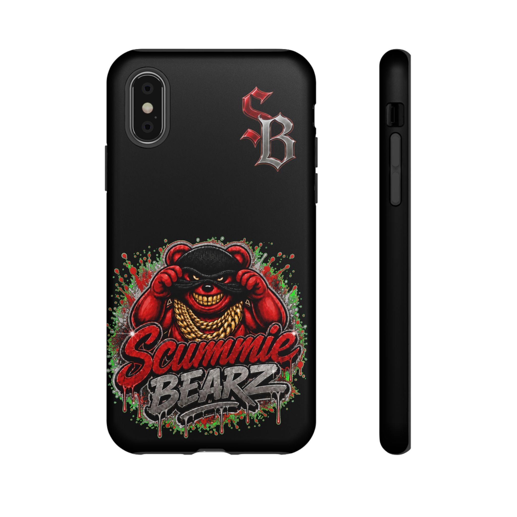 SCUMMIEBEARZ ♦️RED LOGO♦️ Tough Cases