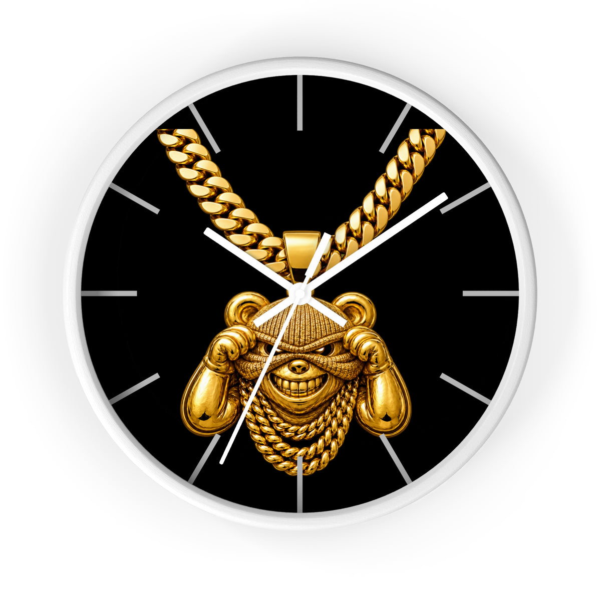 Wall Clock-CHAIN/PENDANT- SCUMMIEBEARZ™️