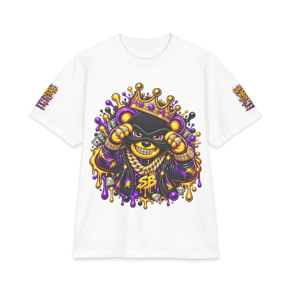 Get Served Trap House Edition | SCUMMIEBEARZ™ Shaka Wear Heavyweight Tee