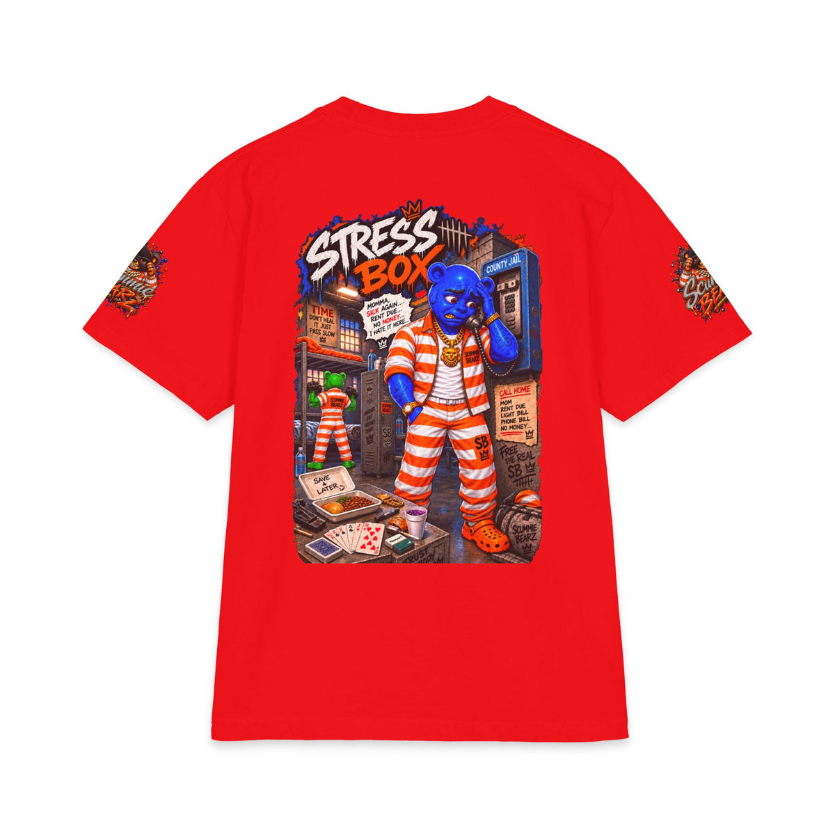 Stress Box | SCUMMIEBEARZ™ Shaka Wear Heavyweight Tee