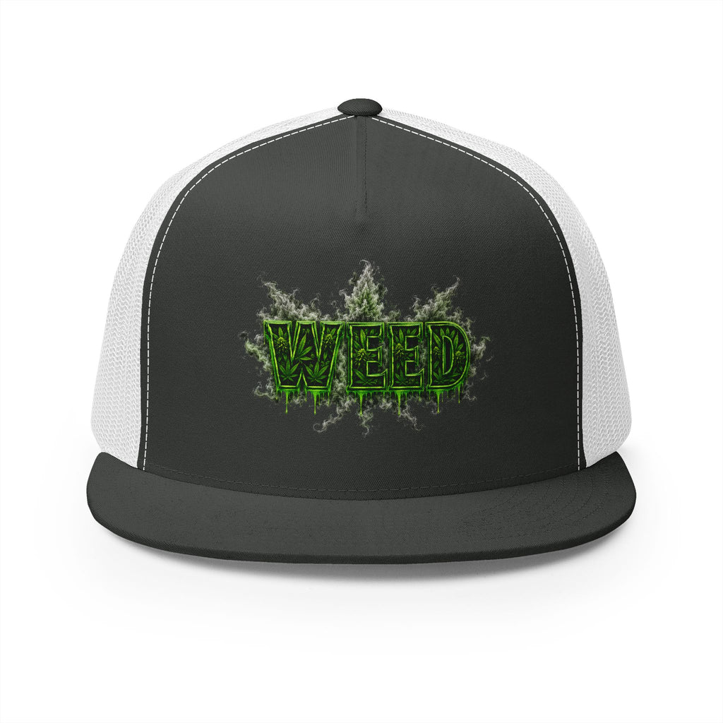 5 Panel Trucker CAP-WEED -SCUMMIEBEARZ™