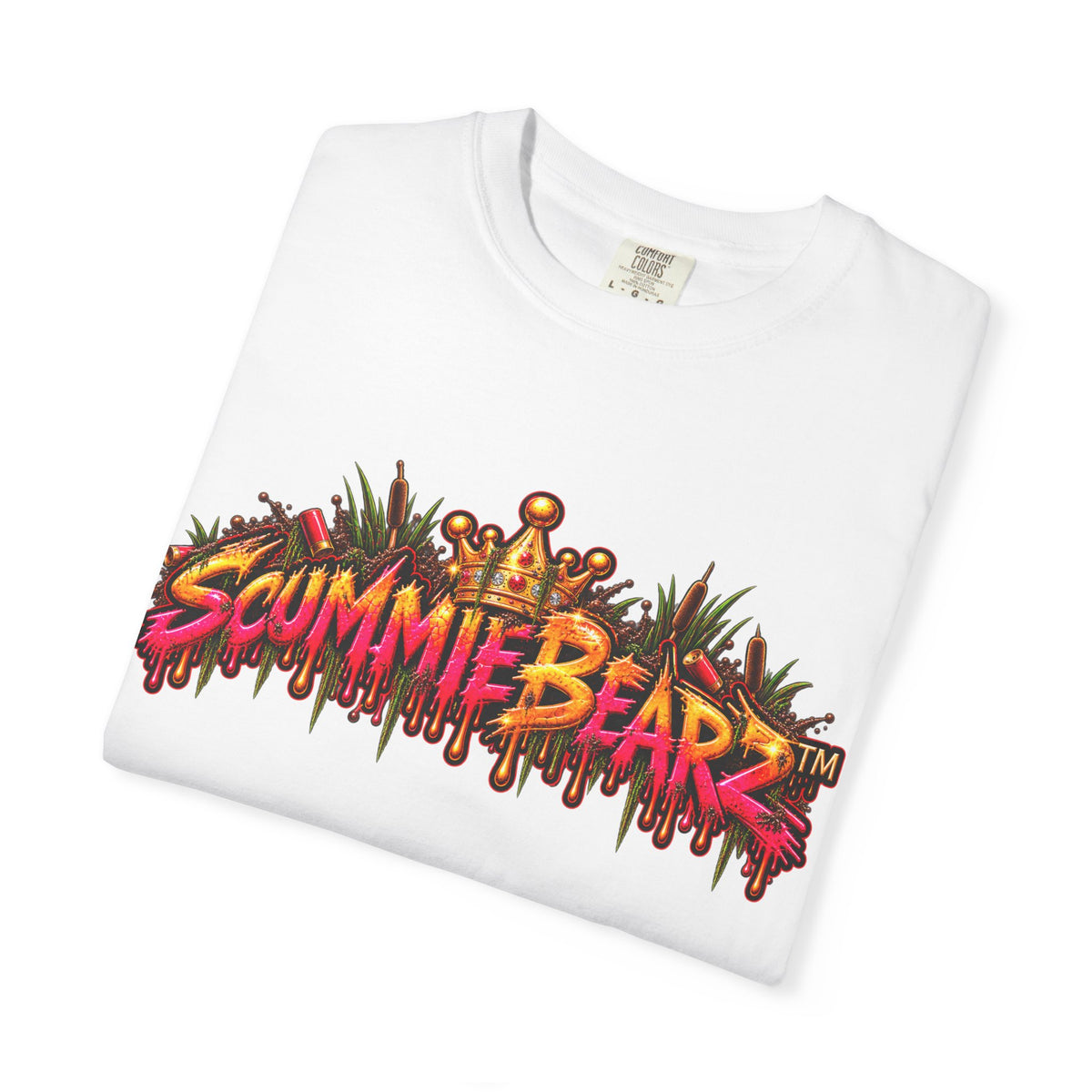 Unisex Garment-Dyed T-shirt-BABE I THINK I GOT A MONSTER-SCUMMIEBEARZ™️