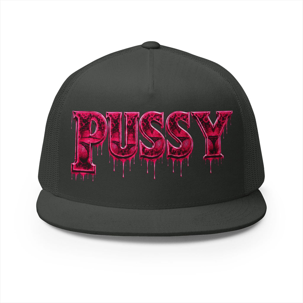 5 Panel Trucker Cap-PINK PU$$Y-SCUMMIEBEARZ™
