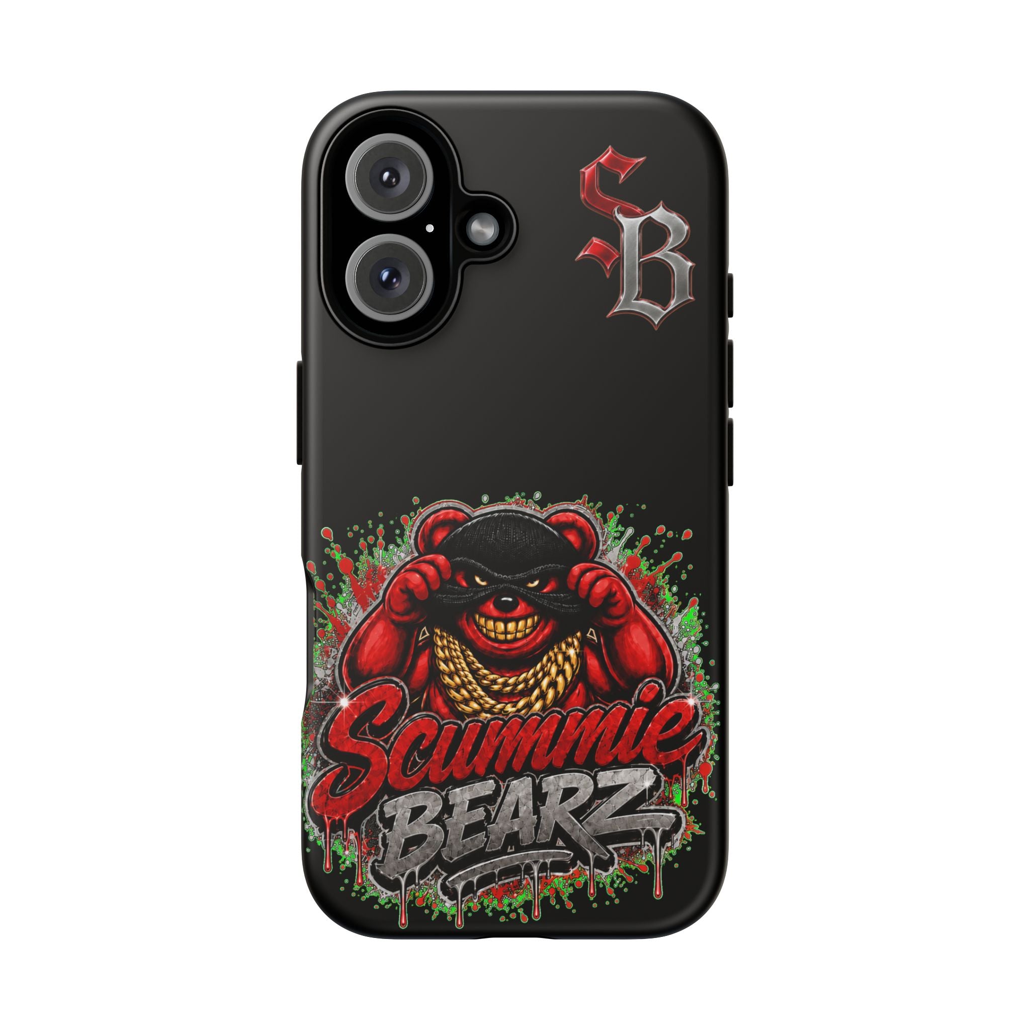 SCUMMIEBEARZ ♦️RED LOGO♦️ Tough Cases
