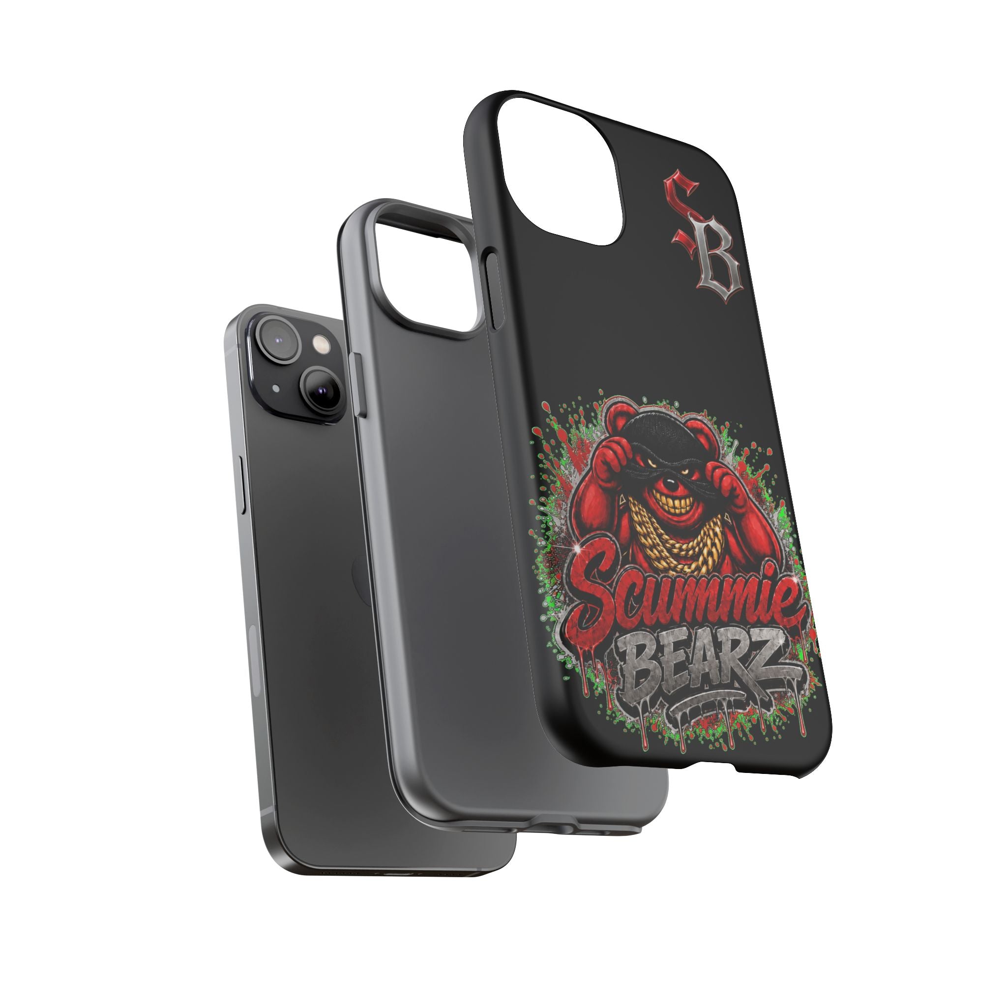 SCUMMIEBEARZ ♦️RED LOGO♦️ Tough Cases