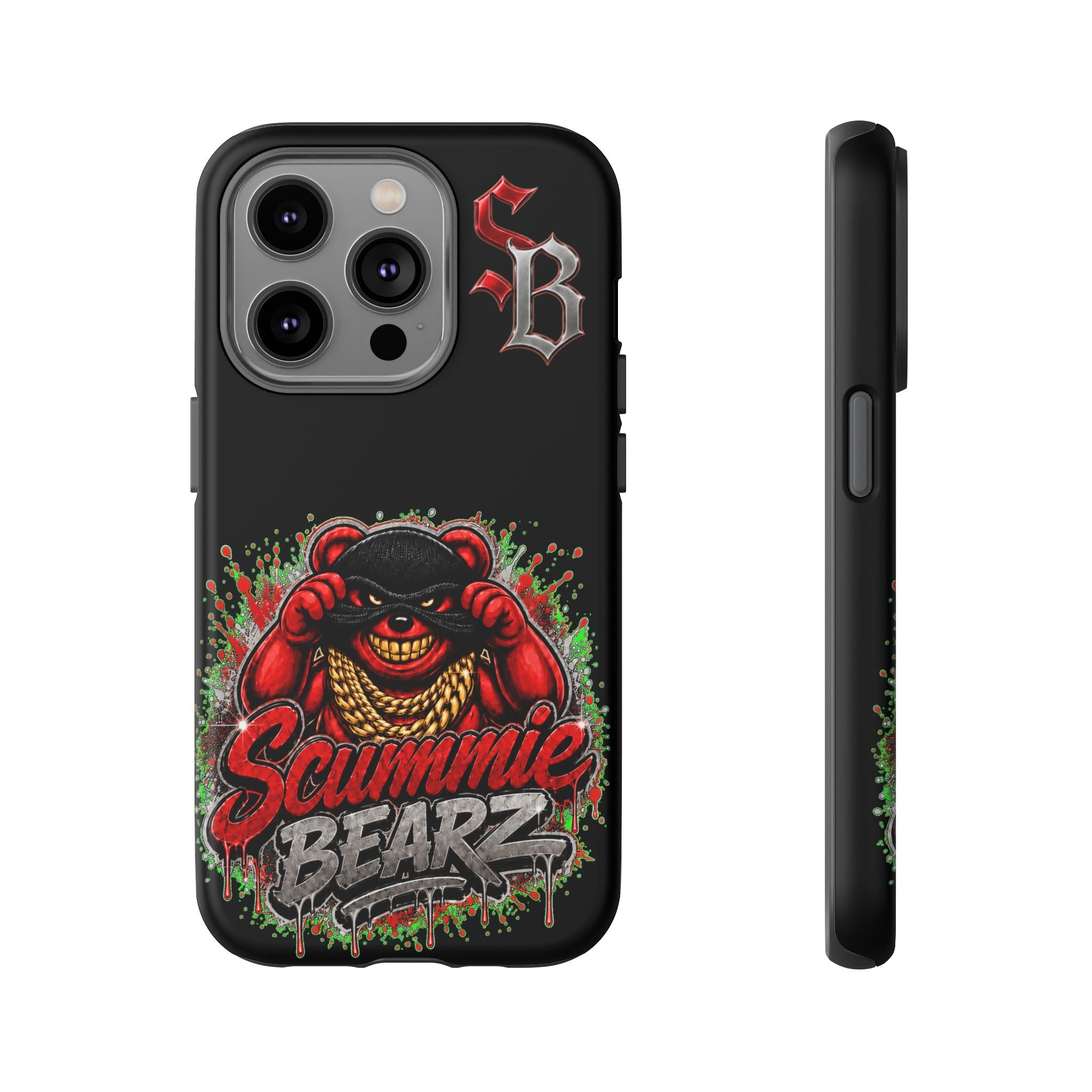 SCUMMIEBEARZ ♦️RED LOGO♦️ Tough Cases