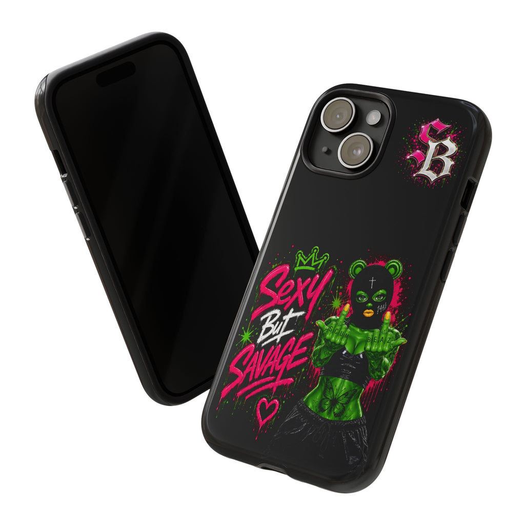 SCUMMIEBEARZ Sexy But Savage Green Remix Tough Cases