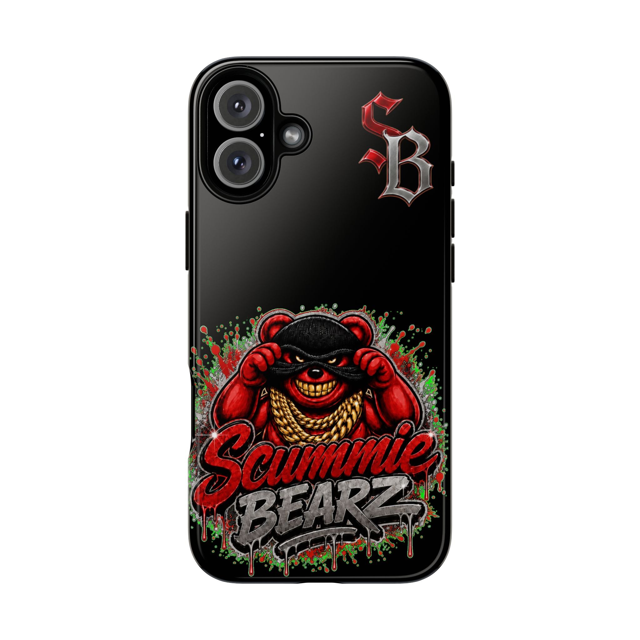 SCUMMIEBEARZ ♦️RED LOGO♦️ Tough Cases