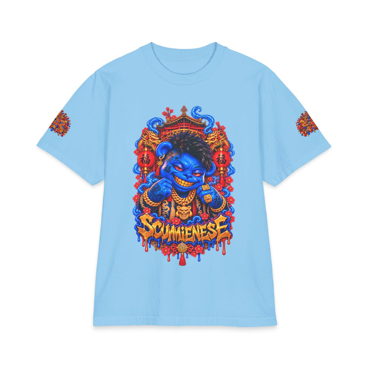 Unisex Max Heavyweight Short Sleeve-scummienese original-SCUMMIEBEARZ™️