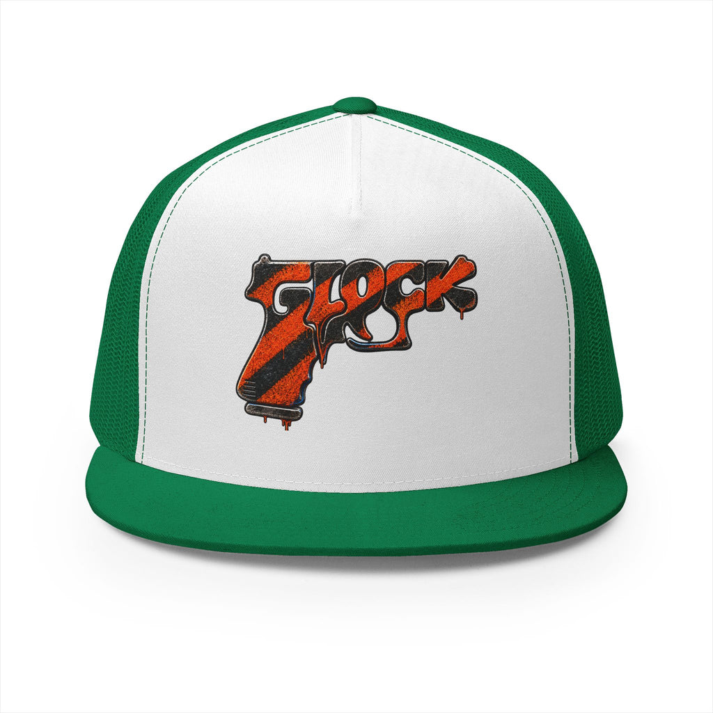 5 Panel Trucker Cap-locked up GLOCK-SCUMMIEBEARZ™️