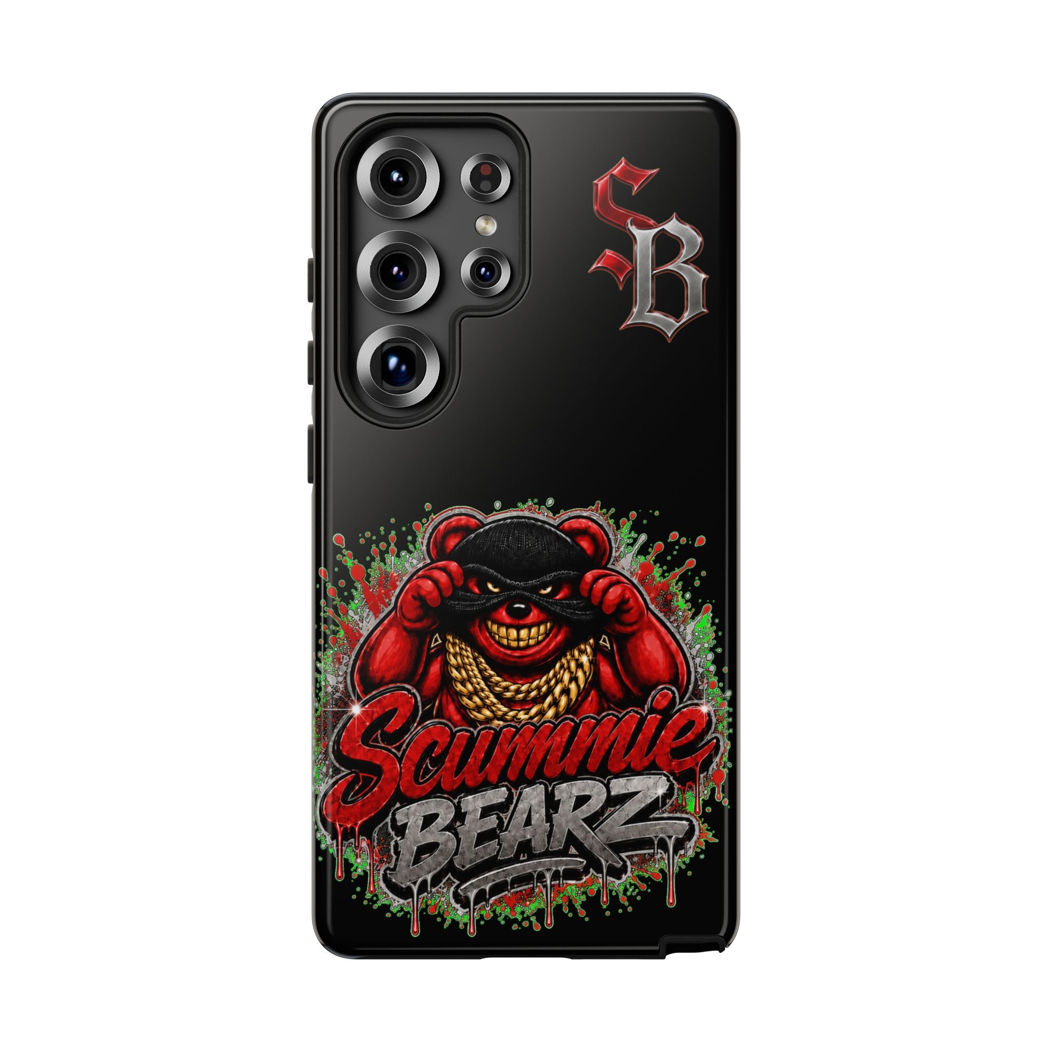 SCUMMIEBEARZ ♦️RED LOGO♦️ Tough Cases