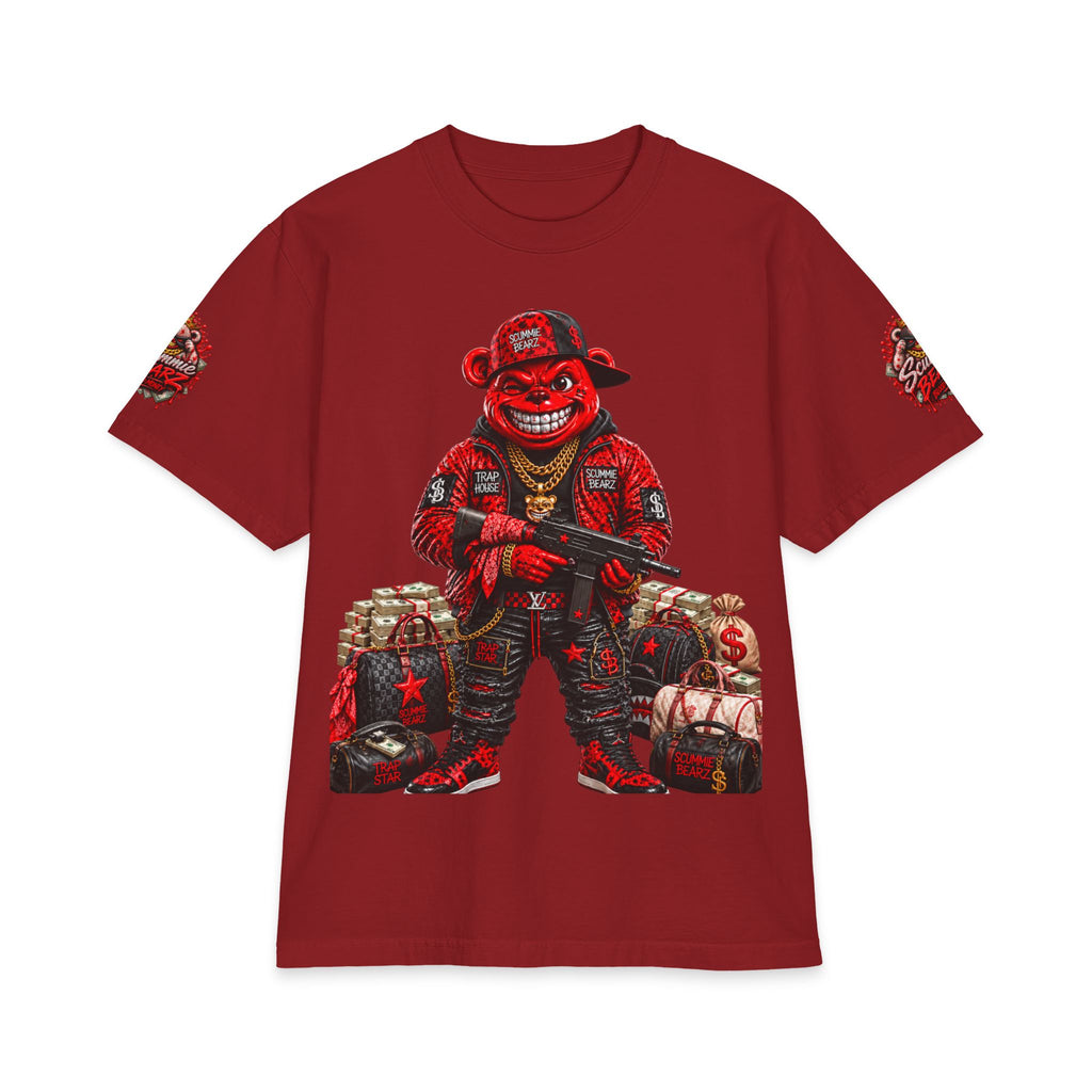 Red Draco | SCUMMIEBEARZ™ Shaka Wear Heavyweight Tee