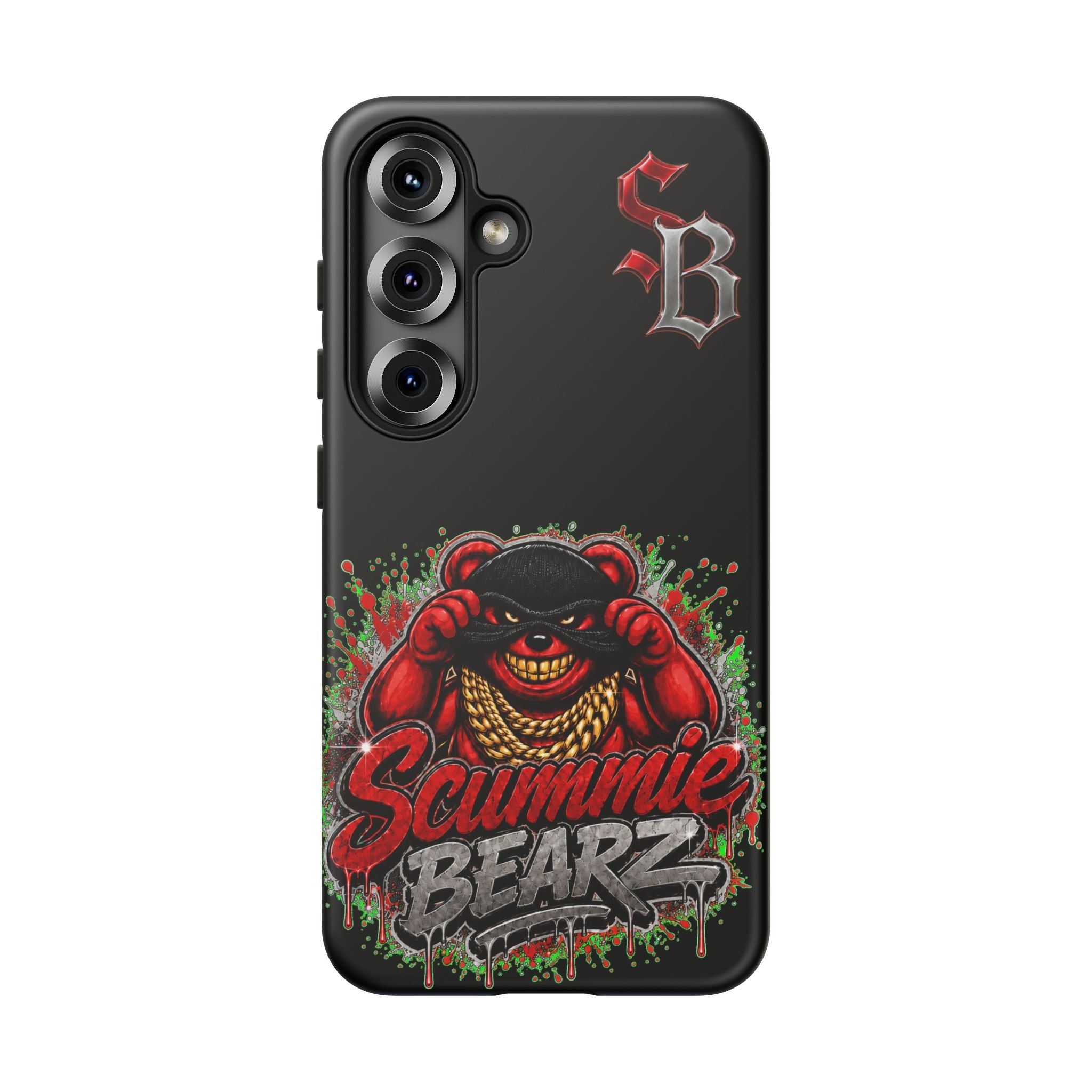 SCUMMIEBEARZ ♦️RED LOGO♦️ Tough Cases