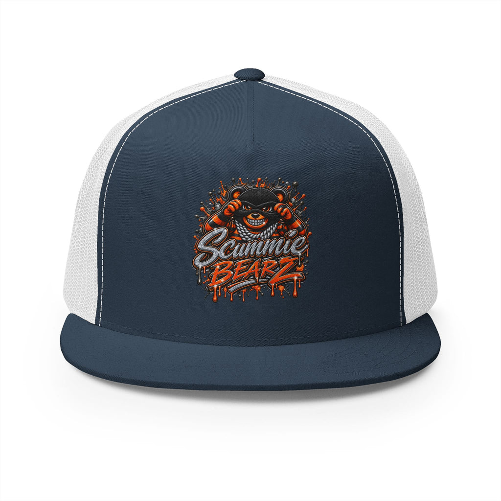 5 Panel Trucker Cap-LOCKED UP MASK LOGO-SCUMMIEBEARZ™