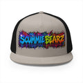 5 Panel Trucker Cap-RAINBOW SCUMMIEBEARZ LOGO-SCUMMIEBEARZ™