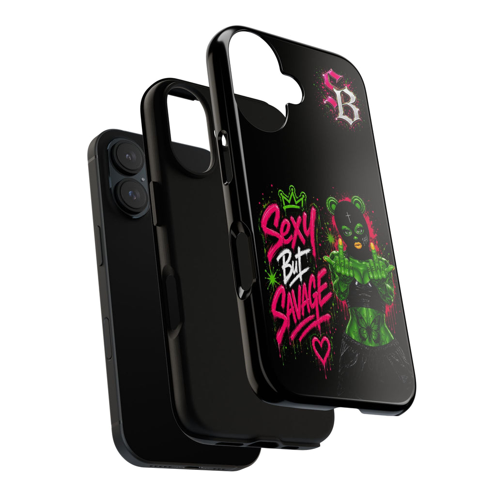 SCUMMIEBEARZ Sexy But Savage Green Remix Tough Cases